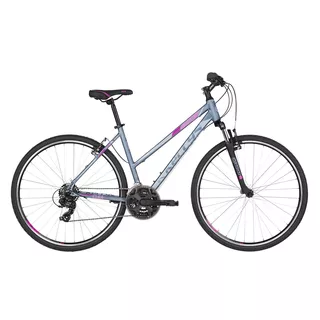 Women’s Cross Bike KELLYS CLEA 10 28” – 2019 - Black Red - Grey Pink