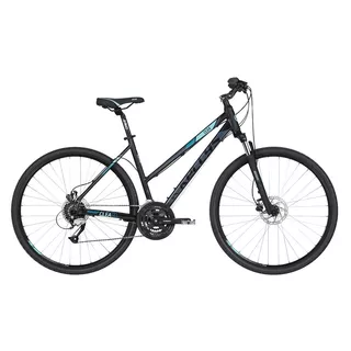 Women’s Cross Bike KELLYS CLEA 90 28” – 2019 - Black Aqua - Black Aqua