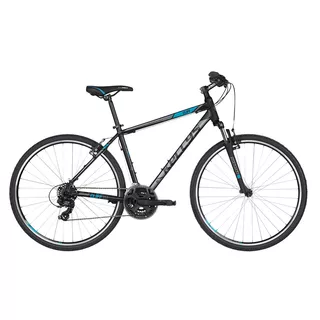 Men’s Cross Bike KELLYS CLIFF 10 28” – 2019 - Black Blue, S (17'') - Black Blue