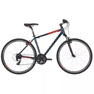 Men’s Cross Bike KELLYS CLIFF 30 28” – 2019 - Blue Red, M (19'') - Blue Red