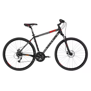 Men’s Cross Bike KELLYS CLIFF 90 28” – 2019 - Black Red - Black Red