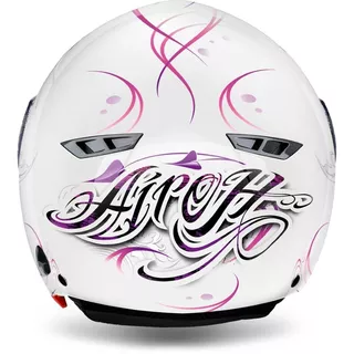 Airoh City One Heart Motorradhelm - weiß