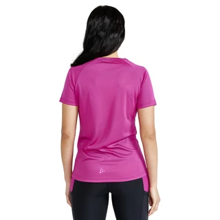 Dámské triko CRAFT W CORE Unify Logo - světle růžová