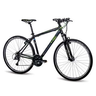 Pánsky crossový bicykel 4EVER Credit 28" - model 2016 - čierno-zelená