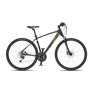 Pánsky crossový bicykel 4EVER Credit Disc 28'' - model 2019 - čierno-žltá - čierno-žltá