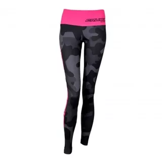 CRUSSIS Damen Leggings grau-rosa - tarn rosa