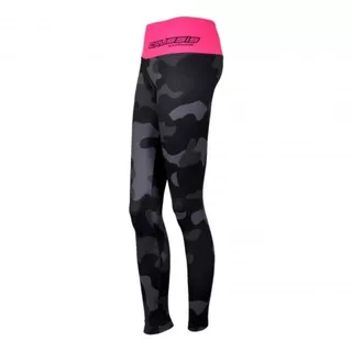 CRUSSIS Damen Leggings grau-rosa