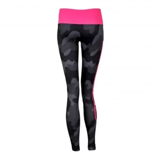 Women’s Leggings CRUSSIS Gray-Pink - Camu Pink, S