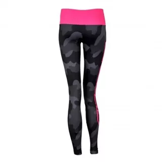 Women’s Leggings CRUSSIS Gray-Pink - Camu Pink, M