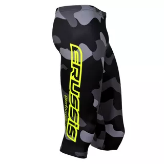 Men’s Knee Length Elastic Pants CRUSSIS Camouflage - Camouflage