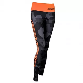 Women’s Leggings CRUSSIS Gray-Orange