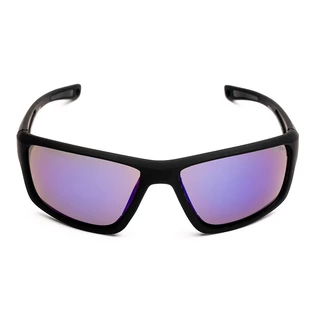 Granite Sport 24 Sport Sonnenbrille - scwarz mit blauen Gläßern