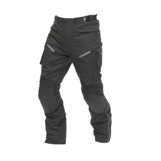 Textilní moto kalhoty Spark Challenger - černá - černá