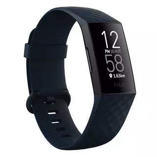 Fitbit Charge 4 Storm Blue/Black Fitness-Armband