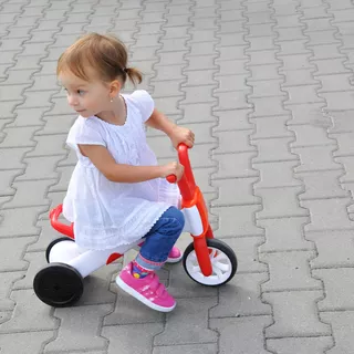 Children's Tricycle – Balance Bike 2in1 Chillafish Bunzi - Red