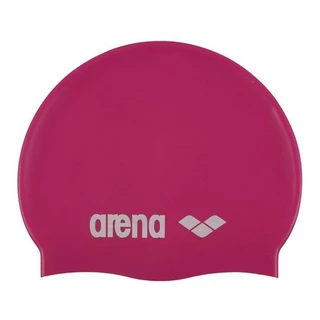 Plavecká čepice Arena Classic Silicone JR - růžová