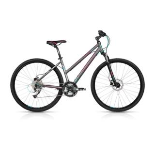 KELLYS CLEA 90 28" Damen Cross Bike - Modell 2017 - silber - Grau