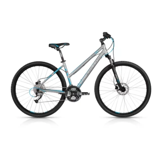 Dámsky crossový bicykel KELLYS CLEA 90 28" - model 2017 - Grey - Silver