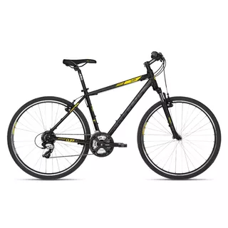 Pánské crossové kolo KELLYS CLIFF 30 28" - model 2018 - Black Yellow, 21" - Black Yellow