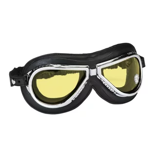 Vintage Motorcycle Goggles Climax 500 Yellow Lens