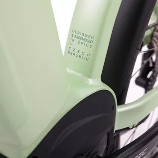 Trekingové elektrokolo Levit Columba Bosch Perf. 625 28" - Matt Mint
