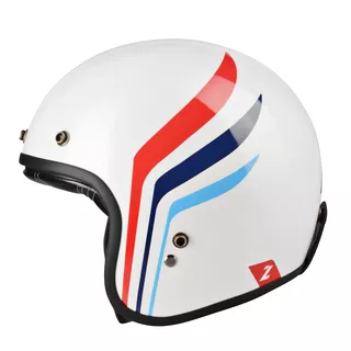 Moto prilba Lazer Conga Wings - White Glossy