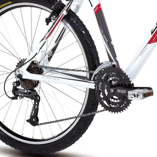 Mountain bike 4EVER Convex 2013 - V-brake - Black-Red