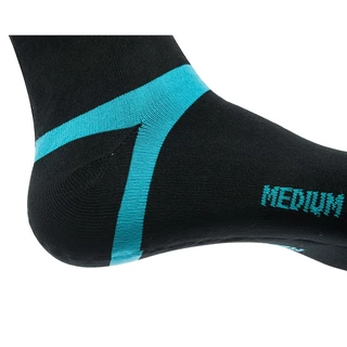 Nepremokavé ponožky DexShell Coolvent - Aqua Blue Stripe