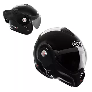 Motorcycle helmet ROOF Desmo - Black