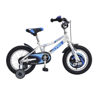 Detský bicykel DHS Kid Racer 1401 14" - model 2014 - modrá - biela