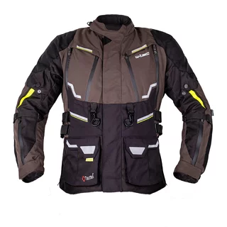 Moto bunda W-TEC Daimick - černo-šedá