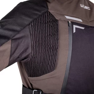 Moto bunda W-TEC Daimick - černo-šedá