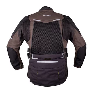 Moto bunda W-TEC Daimick - černo-šedá