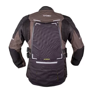 Moto bunda W-TEC Daimick - černo-šedá