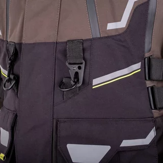Moto bunda W-TEC Daimick - černo-šedá
