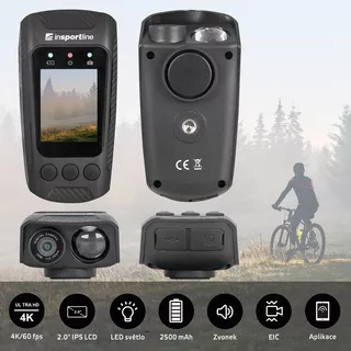 Outdoor kamera 3v1 inSPORTline ActionCam Pro