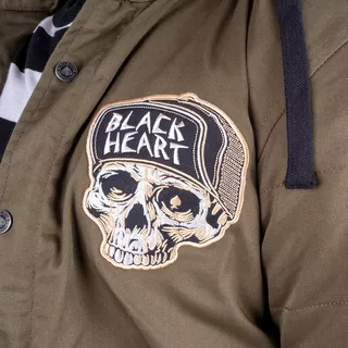 Pánská bunda W-TEC Black Heart Hat Skull Jacket s aramidem - 2.jakost - khaki