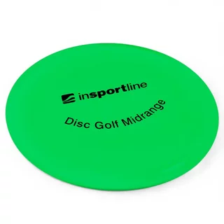 Létající talíř na discgolf inSPORTline Midrange - zelená - zelená