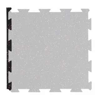 Puzzle fitness szőnyeg összekötő elem inSPORTline Puzeko 50x50x0,5 cm - fekete - A variáns