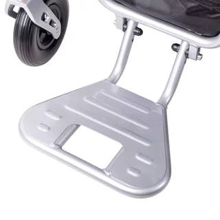 Elektromos kerekesszék inSPORTline Hawkie Basic II 500W, lábtartó, kartámasz, elektromágneses fék, 6 km/h - zöld