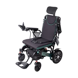 Elektrický invalidní vozík inSPORTline Hawkie Evo Plus II s polohovatelným opěradlem 700W