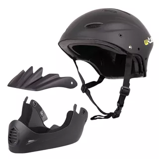 Каска Downhill W-TEC Campanero Matt Black