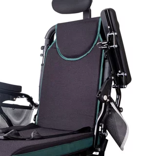Elektrický invalidní vozík inSPORTline Hawkie Evo Plus II s polohovatelným opěradlem 700W