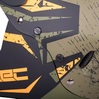 Каска Downhill W-TEC Campanero- зелен мат