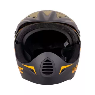 Каска Downhill W-TEC Campanero- зелен мат