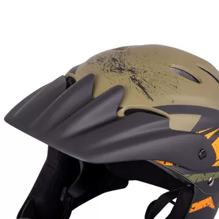Каска Downhill W-TEC Campanero- зелен мат