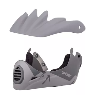 Каска Downhill W-TEC Campanero- сив мат