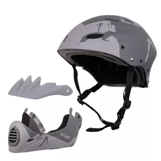Каска Downhill W-TEC Campanero- сив мат