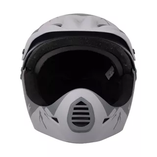Каска Downhill W-TEC Campanero- сив мат