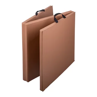 Składany materac gimnastyczny mata inSPORTline Trifold 180x60x3 cm - Czerwony